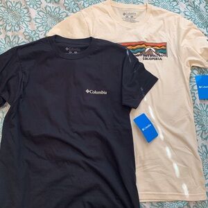 NEW! Colombia shirts size small